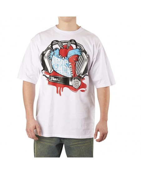 Townz T-shirt Pump White