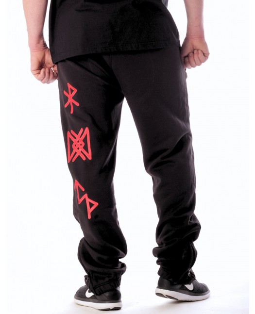 Alpha Premium Sweatpants BlackNRed by...