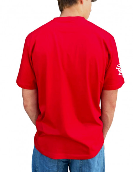 BSAT Streets Of CPH baggy T-Shirt Red