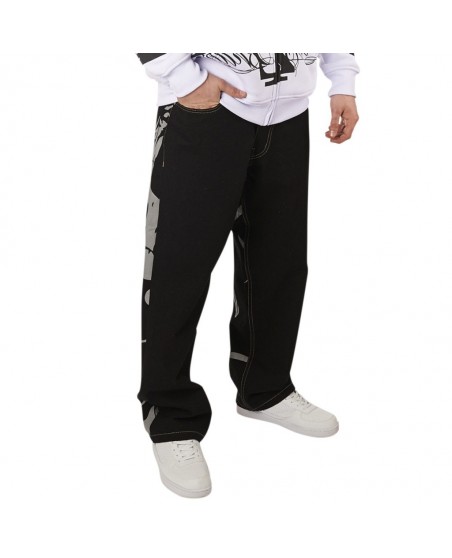 Townz Baggy Pants Skull Black