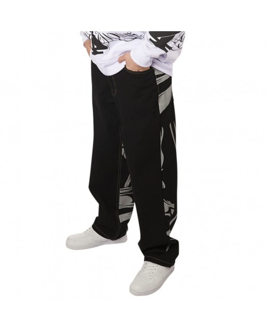 Townz Baggy Pants Skull Black