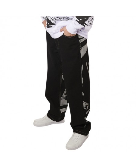 Townz Baggy Pants Skull Black