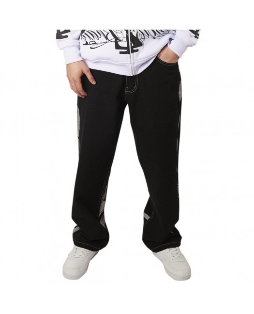 Townz Baggy Pants Skull Black