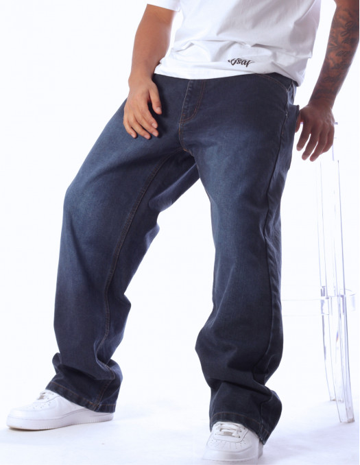 BSAT Bronx Baggy Jeans Medium Blue...