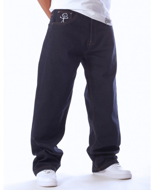 BSAT Stickman Baggy Jeans The Finger...