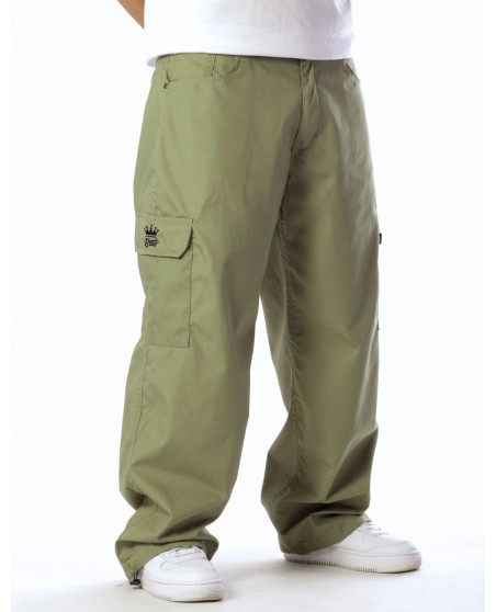 BSAT Baggy Combat Cargo Pants Medium Green Baggy Fit