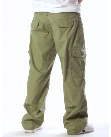 BSAT Baggy Combat Cargo Pants Medium Green Baggy Fit