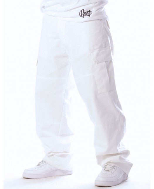 CPH X-Baggy Cargo Pants White