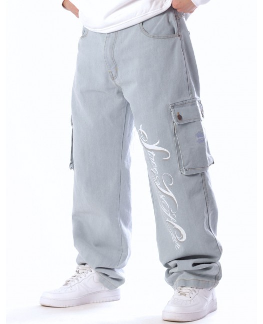 BSAT Streets Of CPH Baggy Denim Cargo...