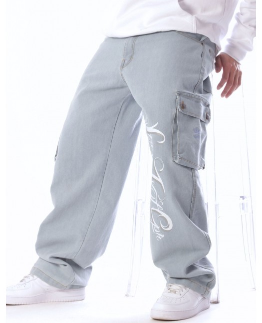 BSAT Streets Of CPH Baggy Denim Cargo...