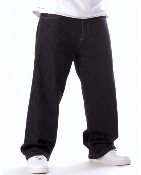 Good Times Sad Times Baggy Jeans Black by BSAT