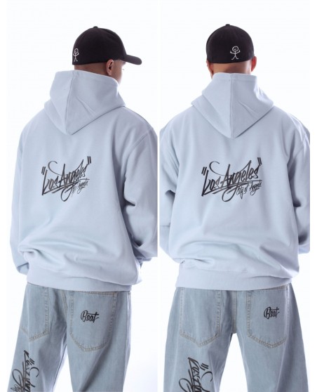 BSAT Los Angeles Hoodie Sky Blue