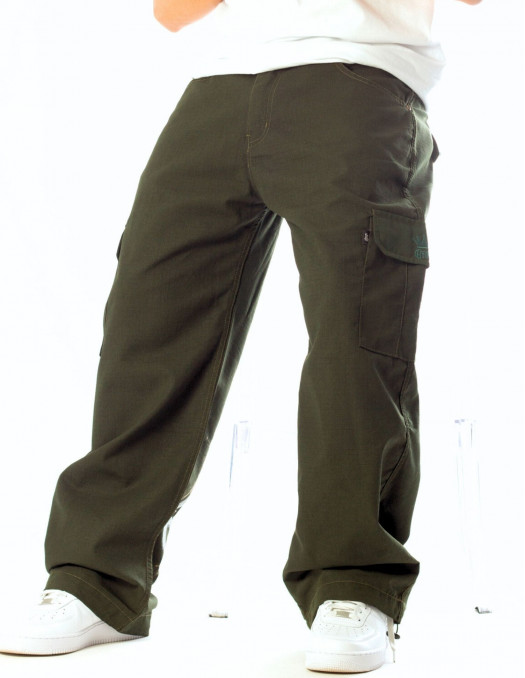 Street Famous Baggy Cargo Pants Dark...