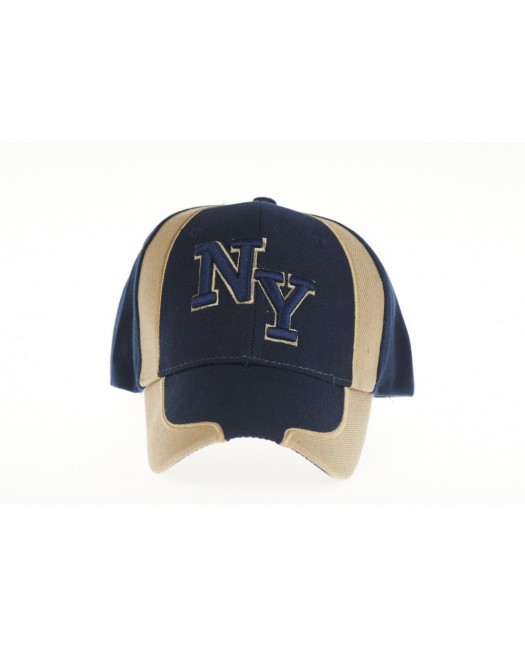 Baseball cap, NY 2-tone Navy Beige