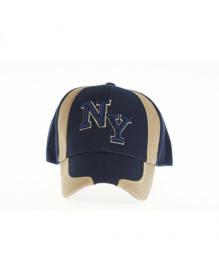 Baseball cap, NY 2-tone Navy Beige