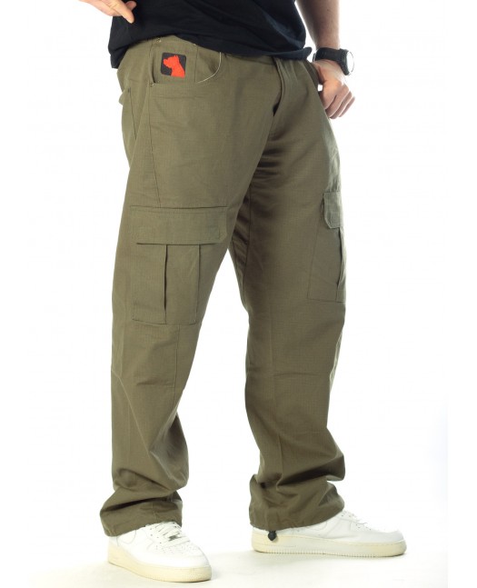FAT313 Premium Renew Cargo Pants Olive
