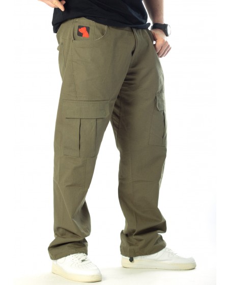 FAT313 Premium Renew Cargo Pants Olive