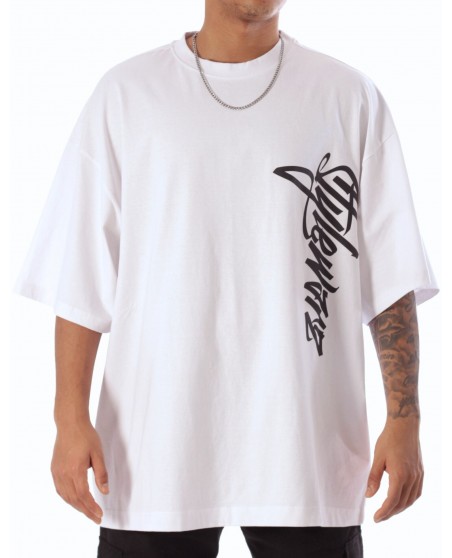 BSAT Stylewarz CPH X Baggy 90's T-Shirt White