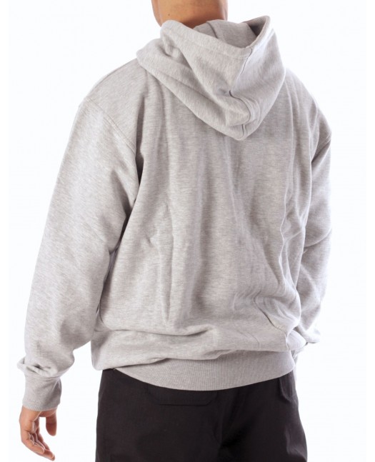 BSAT Plain Zip Hoodie Grey