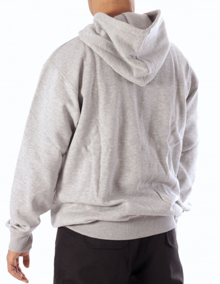 BSAT Plain Zip Hoodie Grey