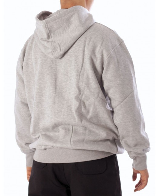 BSAT Plain Zip Hoodie Grey