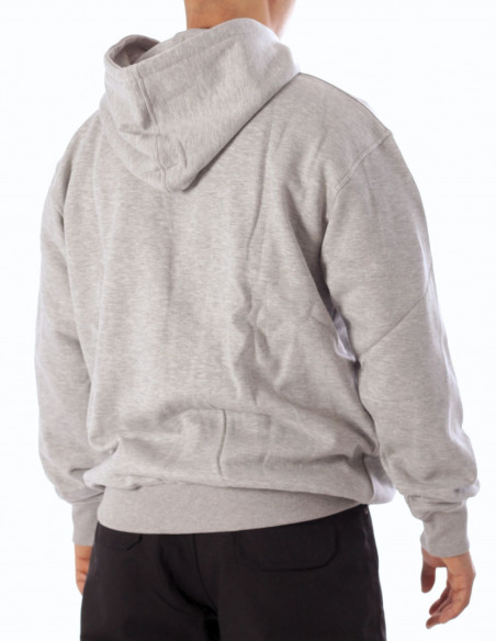 BSAT Plain Zip Hoodie Grey