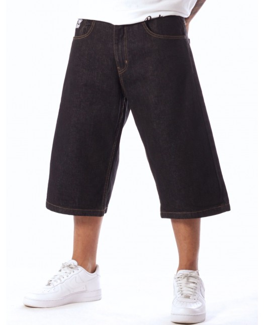 BSAT Baggy Jorts Denim Shorts Black