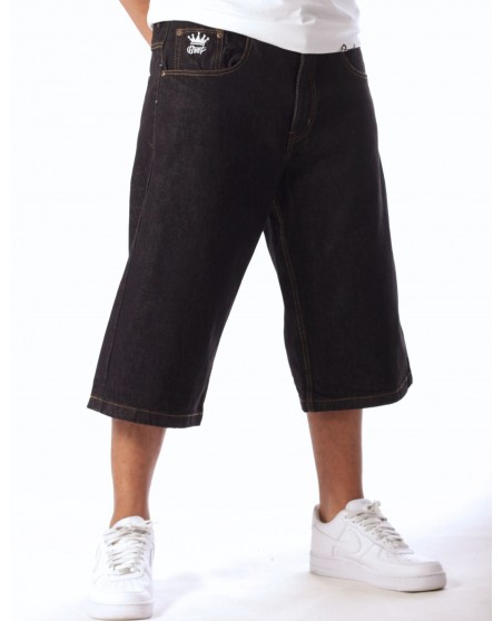 BSAT Baggy Jorts Denim Shorts Black