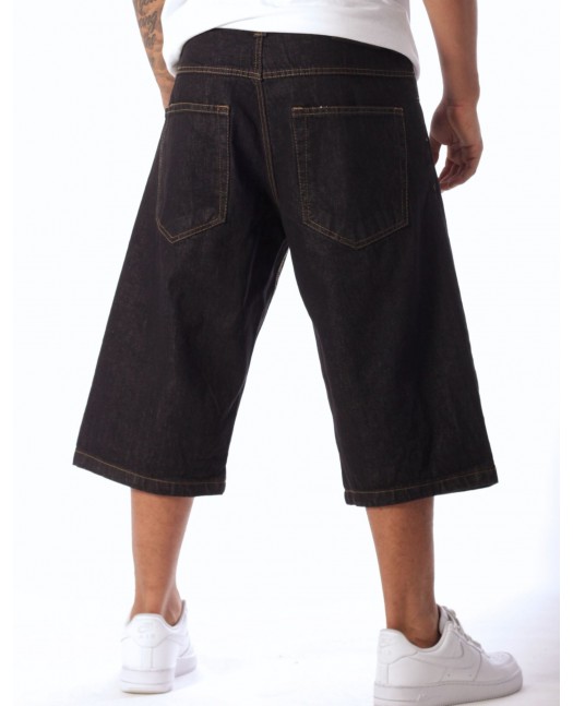 BSAT Baggy Jorts Denim Shorts Black