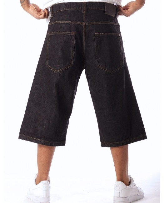 BSAT Baggy Jorts Denim Shorts Black