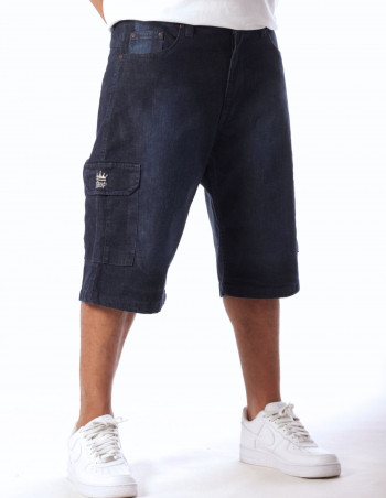 Denim Cargo Shorts Dark...
