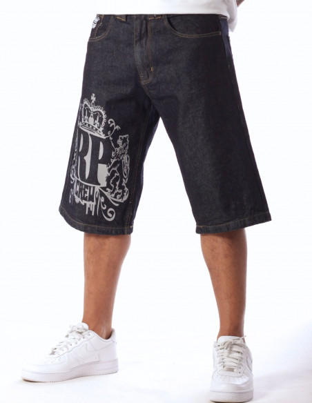 RP Crew Baggy Denim Short BlueNSilver by BSAT