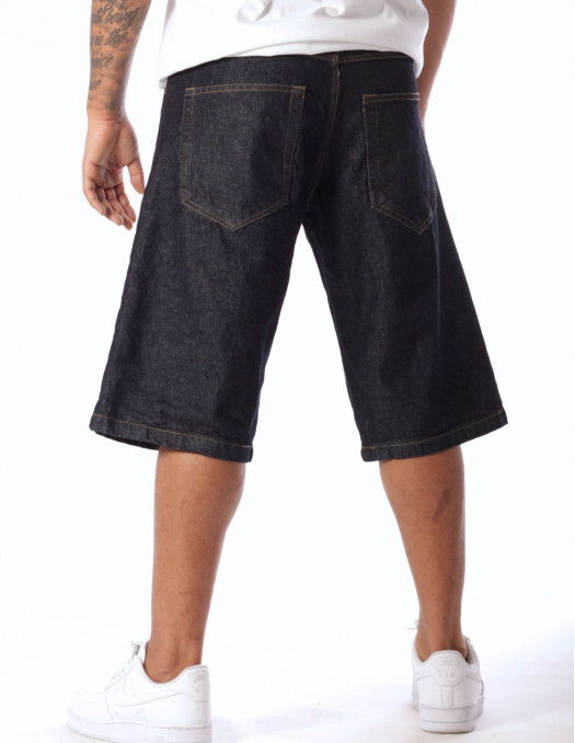 RP Crew Baggy Denim Short BlueNSilver...