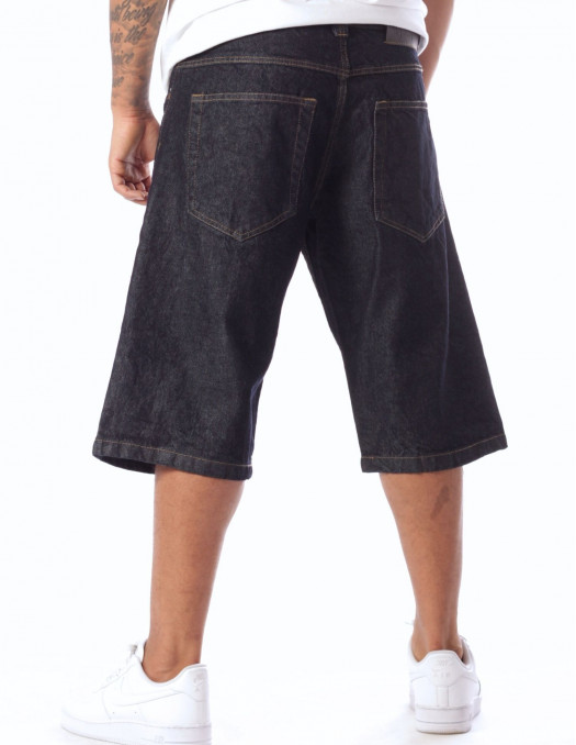 RP Crew Baggy Denim Shorts BlueNGold