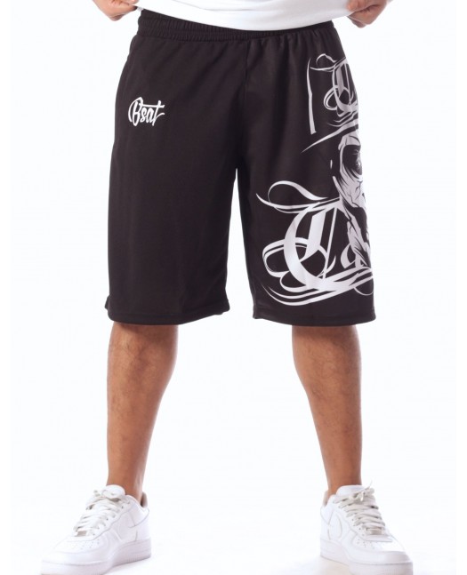 BSAT Cali Skull Shorts Sports Black