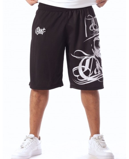 BSAT Cali Skull Shorts Sports Black