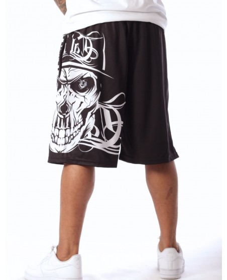 BSAT Cali Skull Shorts Sports Black