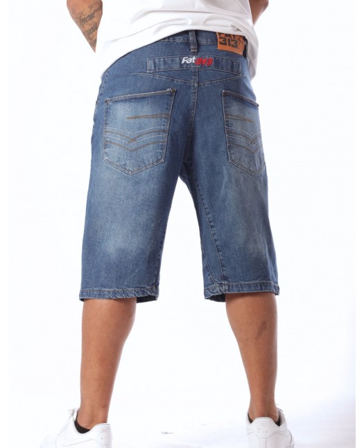 FAT313 Jorts Renew Baggy Legend Denim...