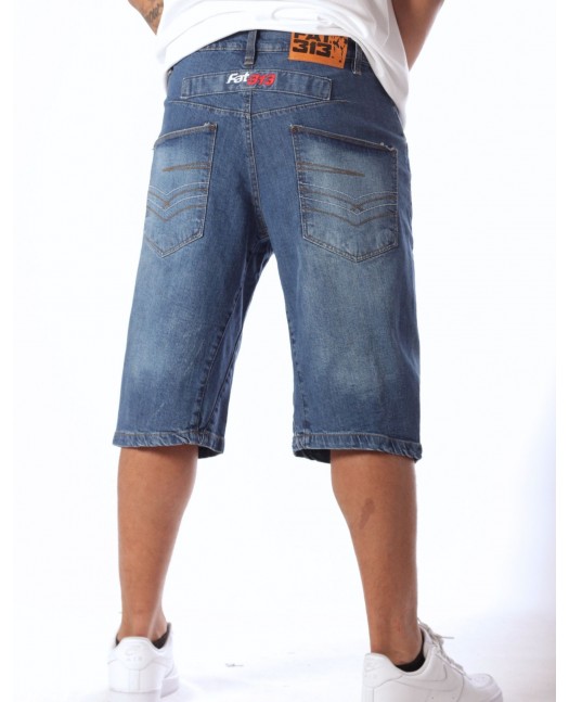 FAT313 Jorts Renew Baggy Legend Denim...