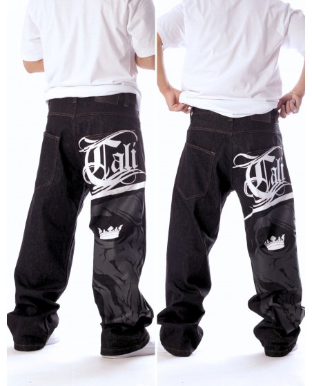 Cali Skull Grey Baggy by BSAT