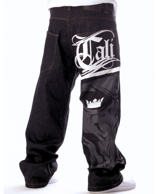 Cali Skull Grey Baggy by BSAT