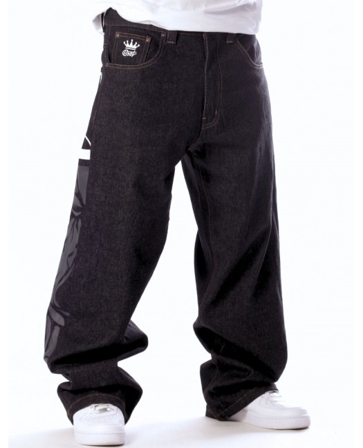 Cali Skull Grey Baggy by BSAT