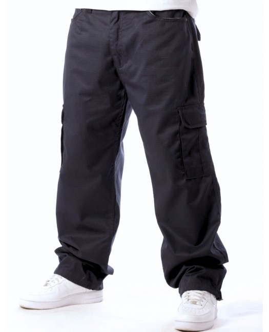 BSAT Baggy Combat Cargo Pants Navy Blue