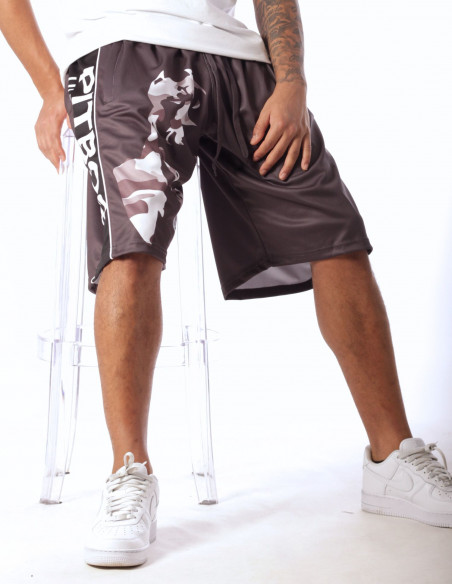Pitbos Dog Mesh Shorts Ultimate League Dark Grey