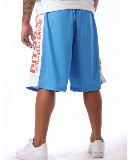 Pitbos Dog Mesh Shorts Ultimate League Sky