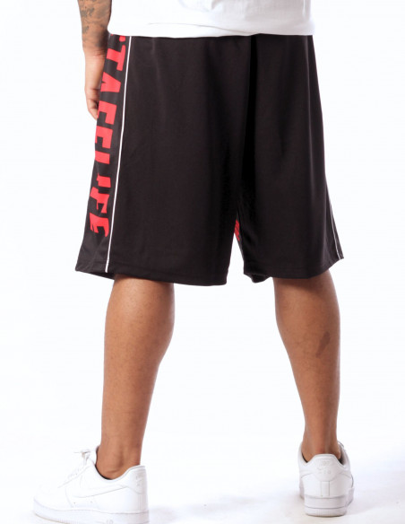 Stafflife PB Dog Mesh Shorts BlackNRed by Pitbos