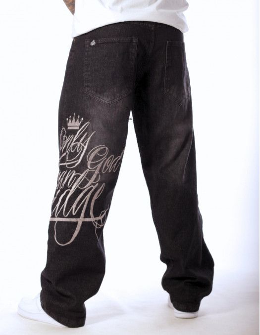 Only God Can Judge Embroidery Baggy...