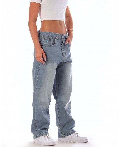 BSAT Bronx Baggy Jeans Sky Blue Washed