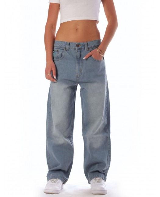 BSAT Bronx Baggy Jeans Sky Blue Washed