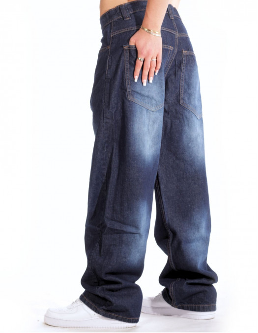 BSAT Bronx Baggy Jeans Medium Blue...